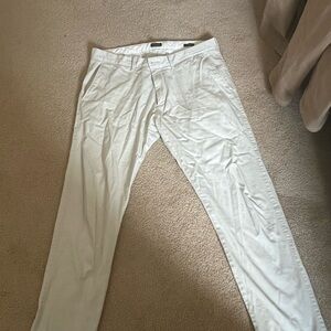 J. Crew Men's Cream Chinos